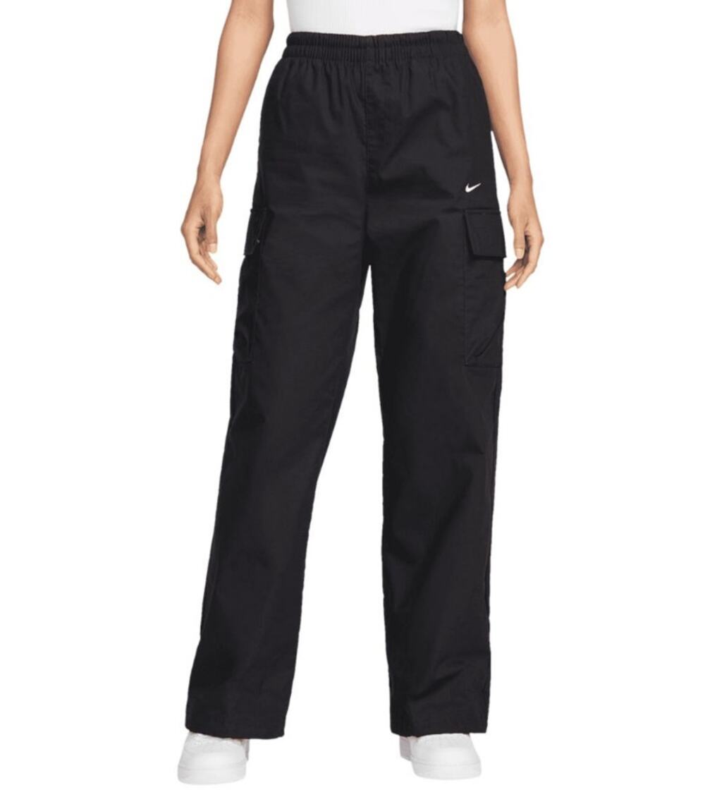Nike Womens Sportswear Everything Wovens Cargo Pants Medium Black Mid-Rise NWT